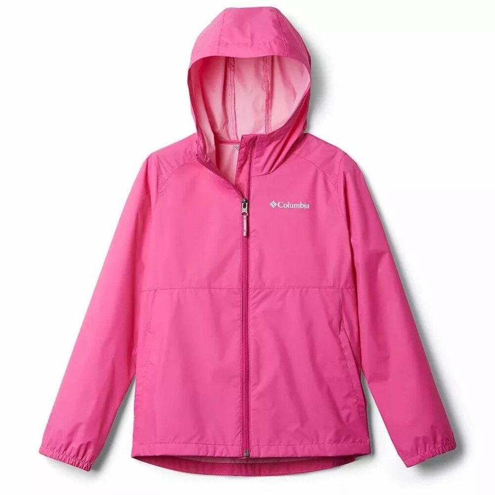 Columbia Switchback Rain Jacket in Pink Ice - size L (14/16)